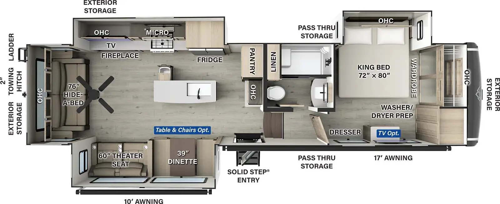 F361RLS Floorplan Image